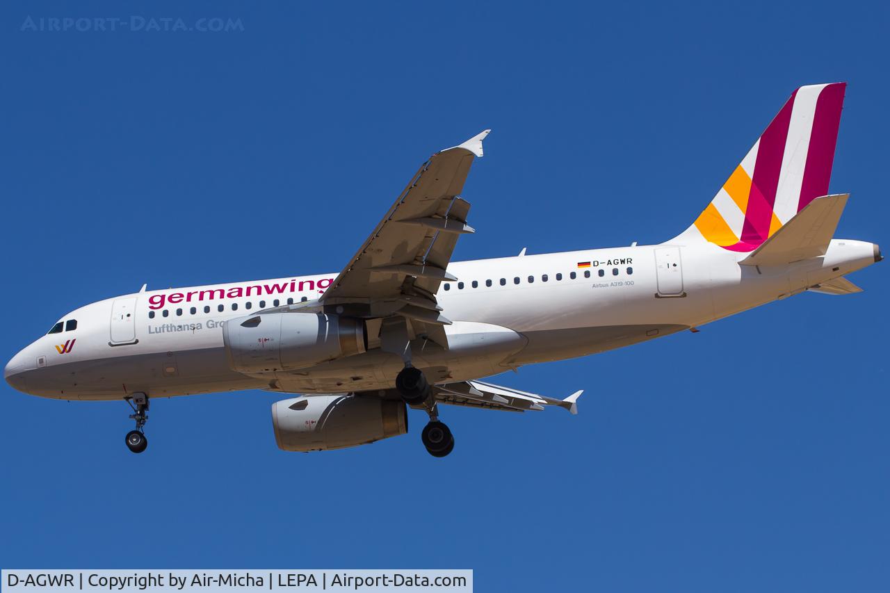 D-AGWR, 2010 Airbus A319-132 C/N 4285, Germanwings