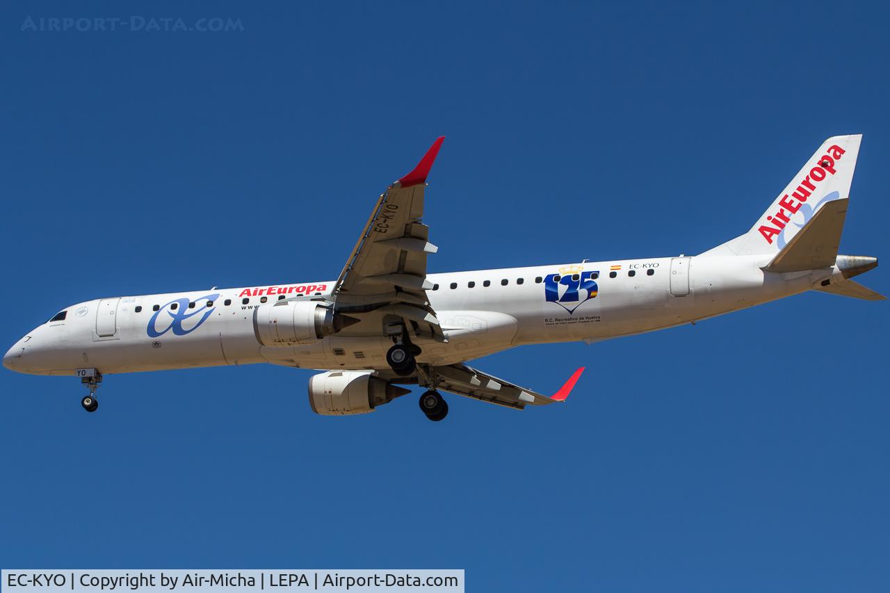 EC-KYO, 2009 Embraer 195LR (ERJ-190-200LR) C/N 19000276, Air Europa