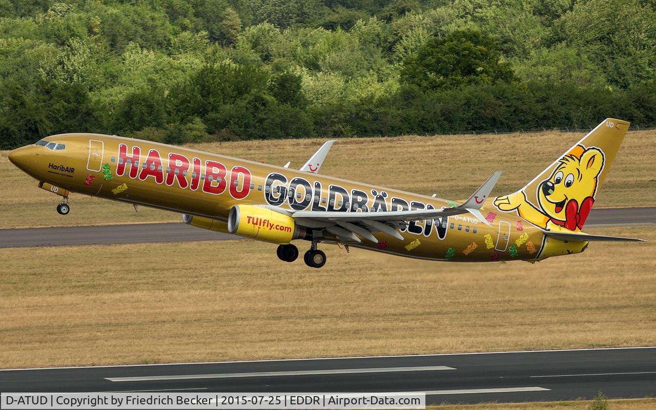 D-ATUD, 2006 Boeing 737-8K5 C/N 34685, departure to Fuerteventura