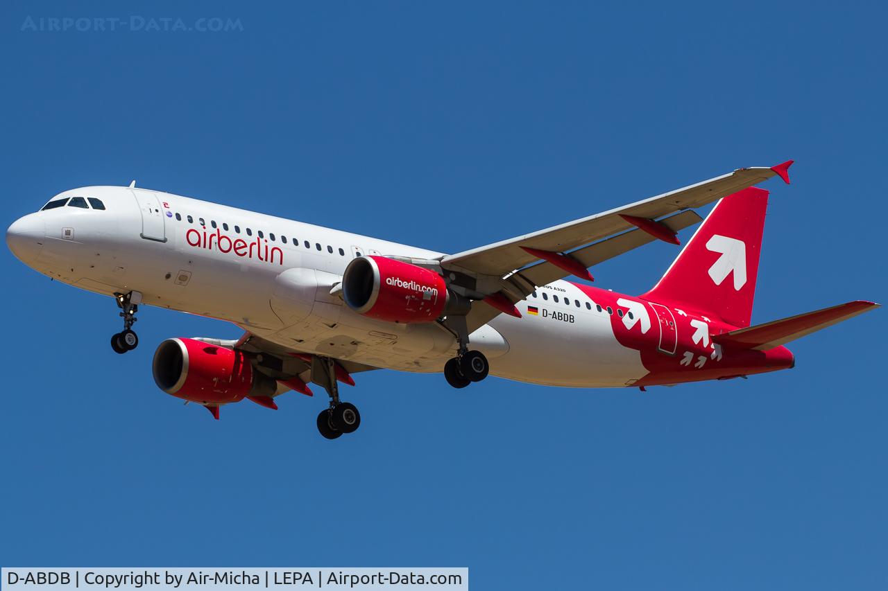 D-ABDB, 2005 Airbus A320-214 C/N 2619, Air Berlin