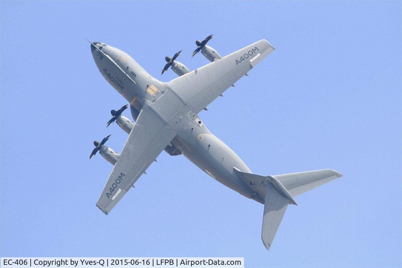 EC-406, 2011 Airbus A400M-180 Atlas C/N 006, Airbus A-400M Atlas, On display, Paris-Le Bourget (LFPB-LBG) Air show 2015