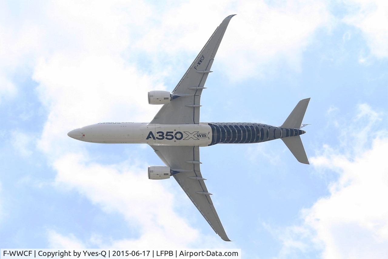 F-WWCF, 2013 Airbus A350-941 C/N 002, Airbus A350-941, On display, Paris-Le Bourget (LFPB-LBG) Air show 2015