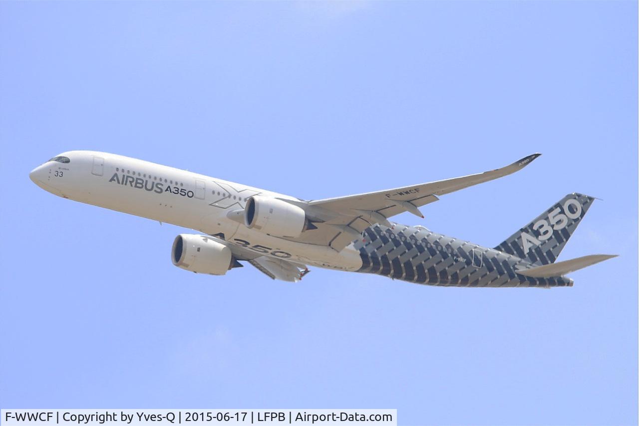 F-WWCF, 2013 Airbus A350-941 C/N 002, Airbus A350-941, On display, Paris-Le Bourget (LFPB-LBG) Air show 2015