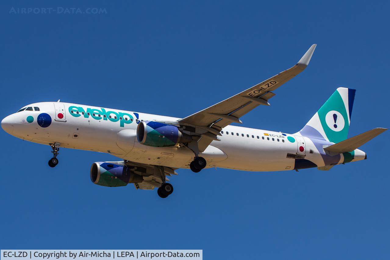 EC-LZD, 2013 Airbus A320-214 C/N 5642, EVElop!