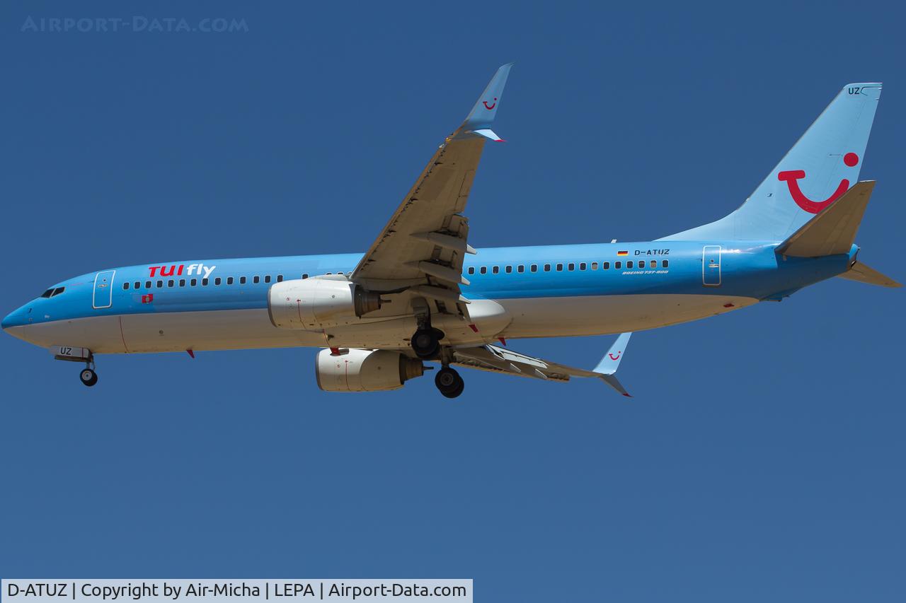 D-ATUZ, 2007 Boeing 737-8K5 C/N 34691, TUIfly