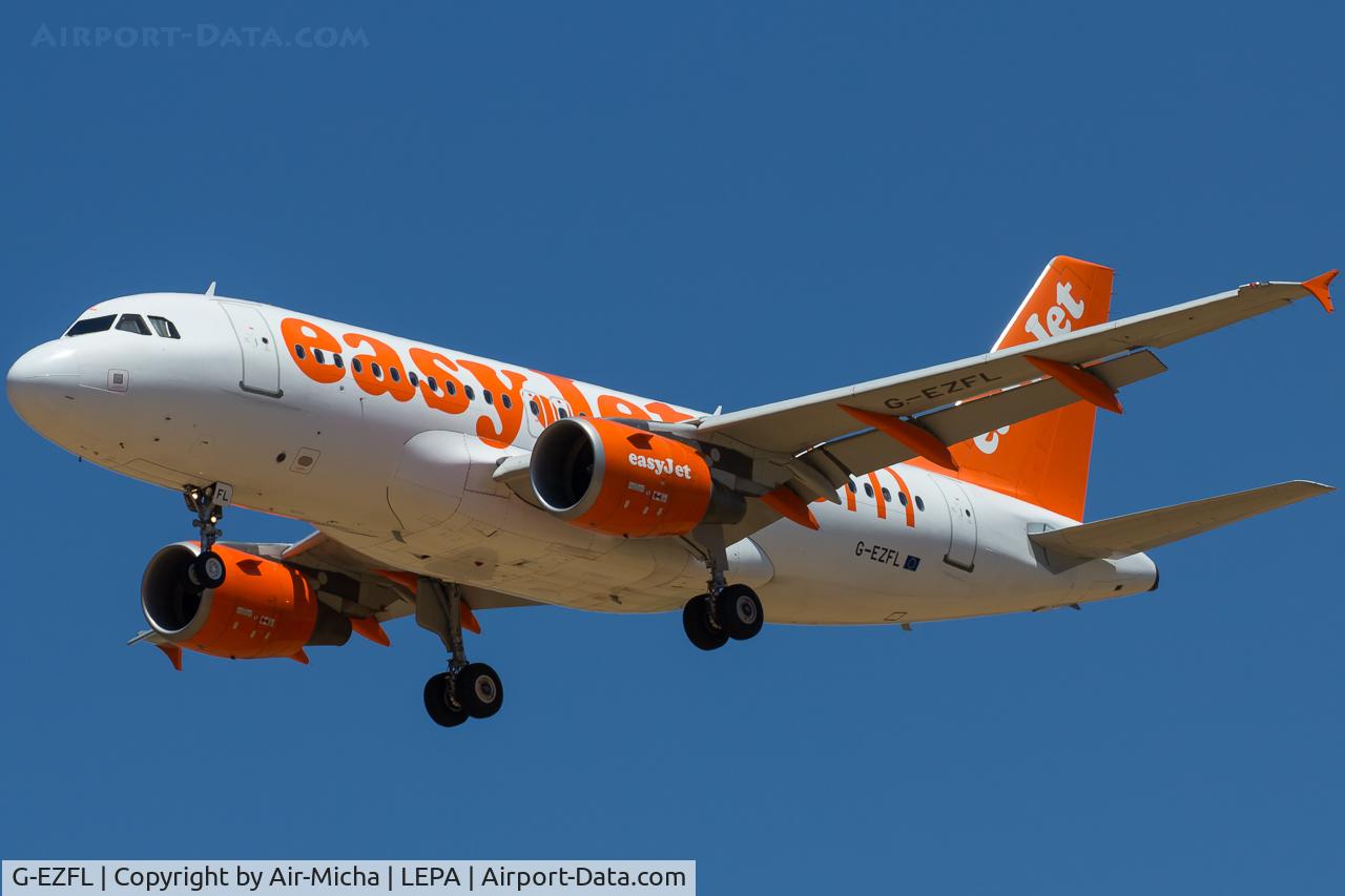 G-EZFL, 2009 Airbus A319-111 C/N 4056, EasyJet