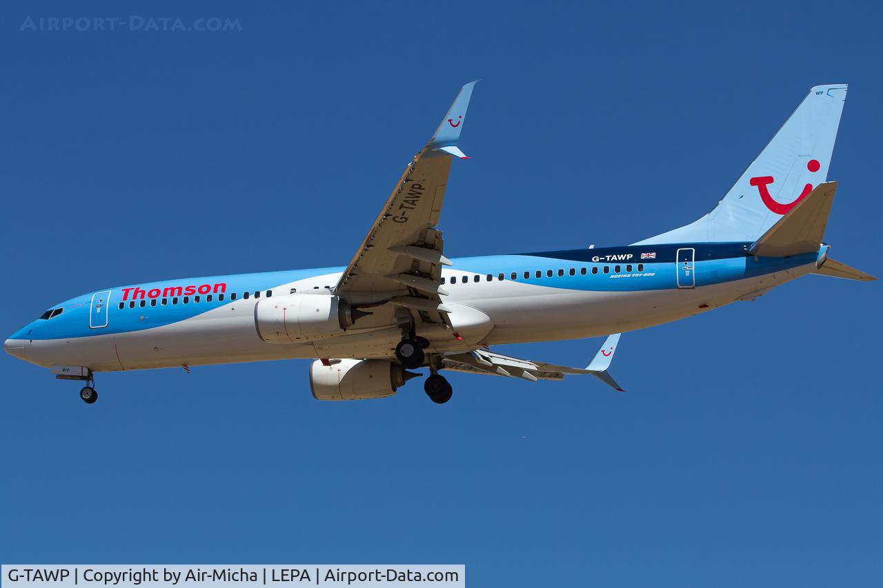G-TAWP, 2013 Boeing 737-8K5 C/N 37257, Thomson Airways