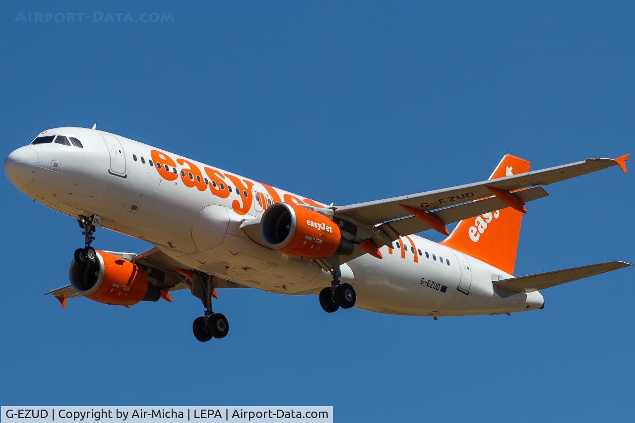 G-EZUD, 2011 Airbus A320-214 C/N 4636, EasyJet