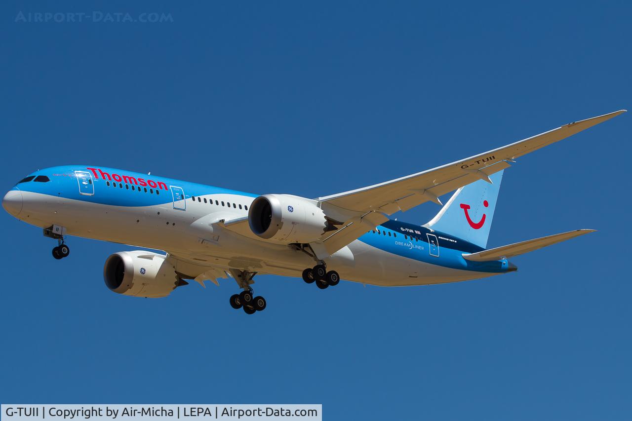 G-TUII, 2015 Boeing 787-8 Dreamliner C/N 37230, Thomson Airways