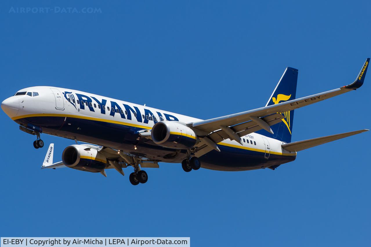 EI-EBY, 2009 Boeing 737-8AS C/N 35006, Ryanair