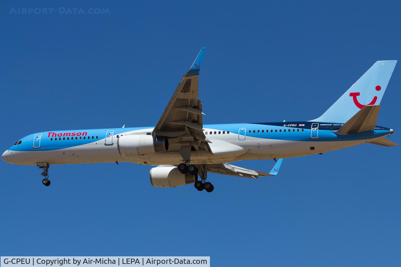 G-CPEU, 1999 Boeing 757-236 C/N 29941, Thomson Airways