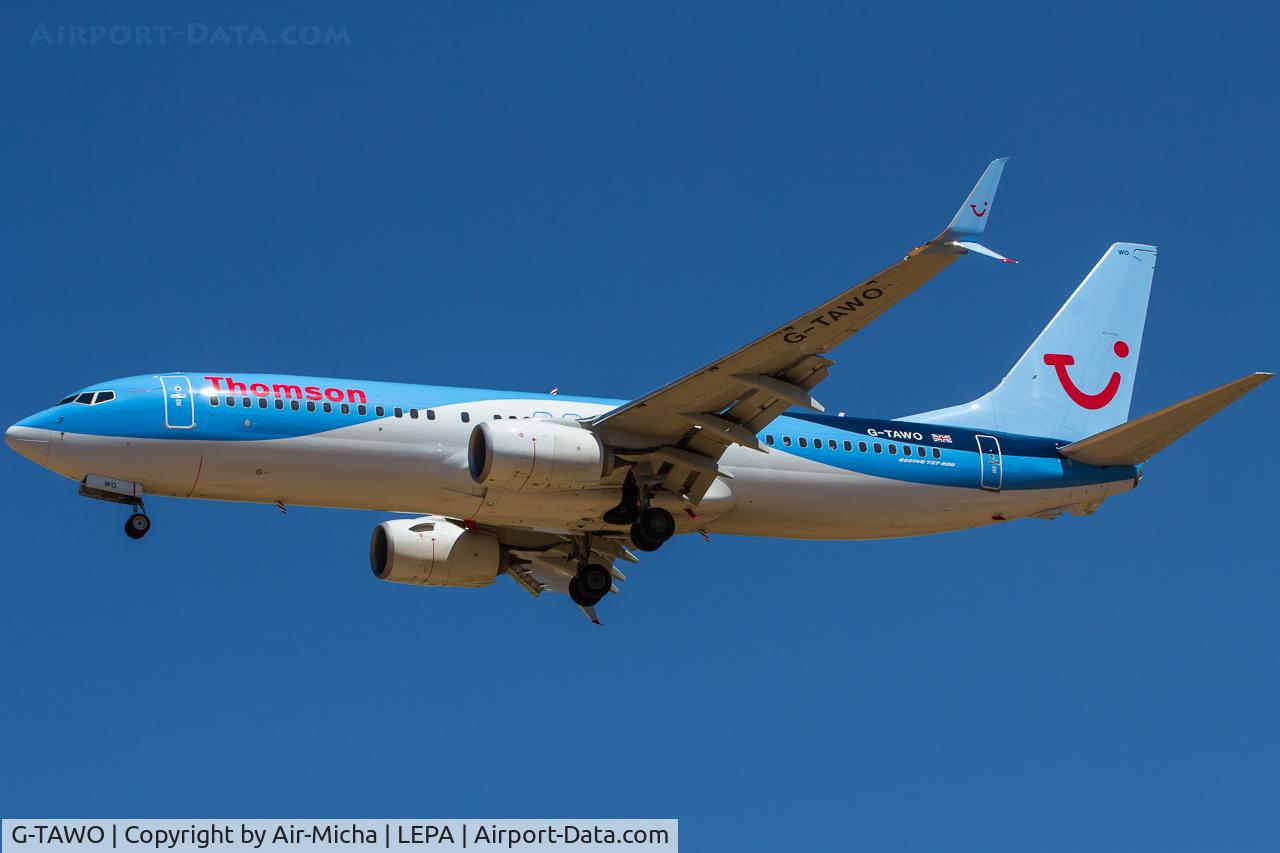 G-TAWO, 2013 Boeing 737-8K5 C/N 37255, Thomson Airways