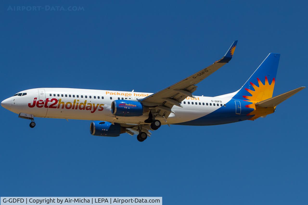 G-GDFD, 1997 Boeing 737-8K5 C/N 27982, Jet2.com