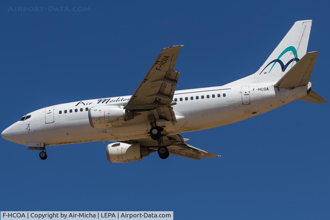 F-HCOA, 1996 Boeing 737-5L9 C/N 28084, Air Mediterranee