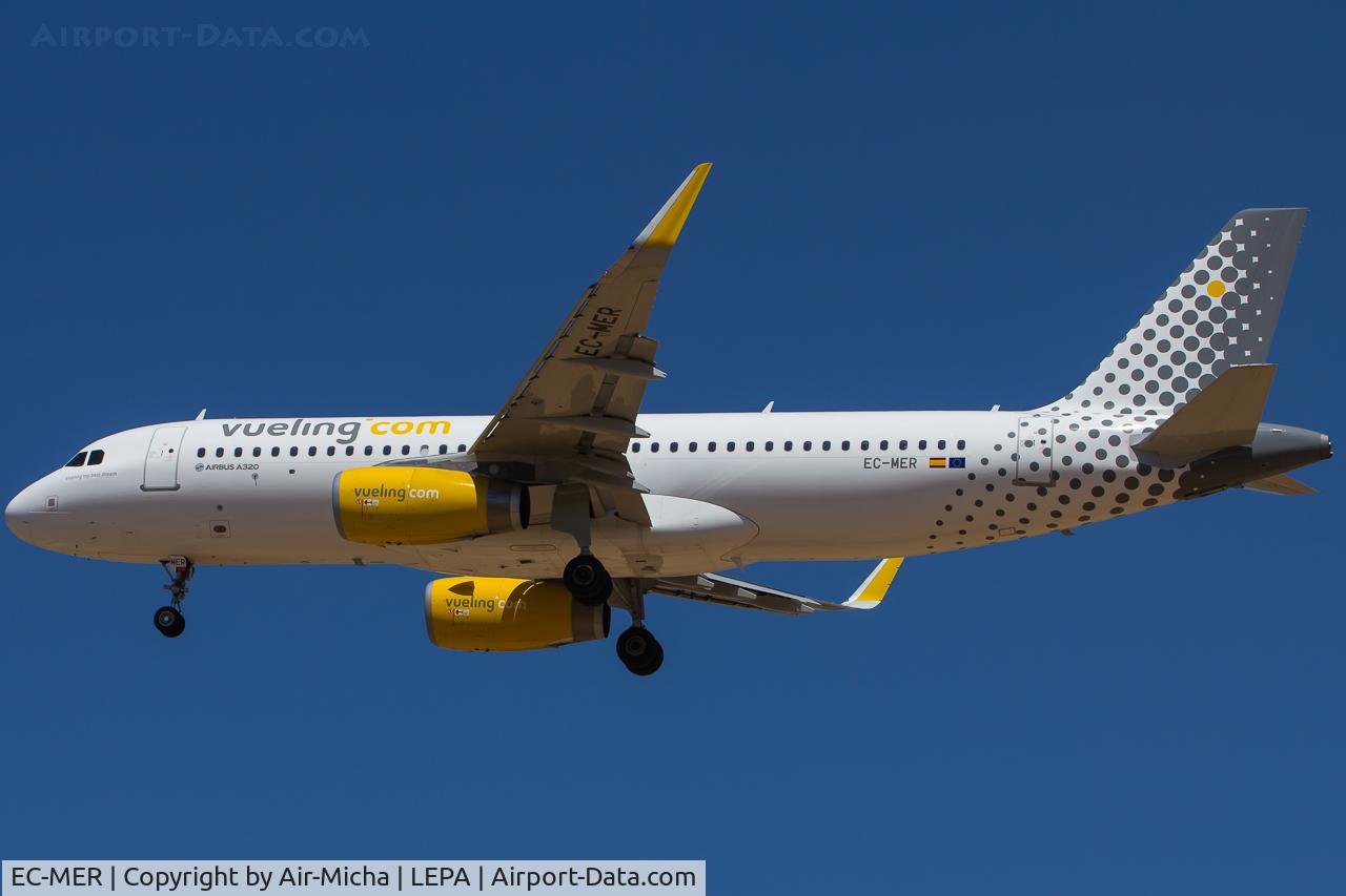 EC-MER, 2015 Airbus A320-232 C/N 6510, Vueling Airlines