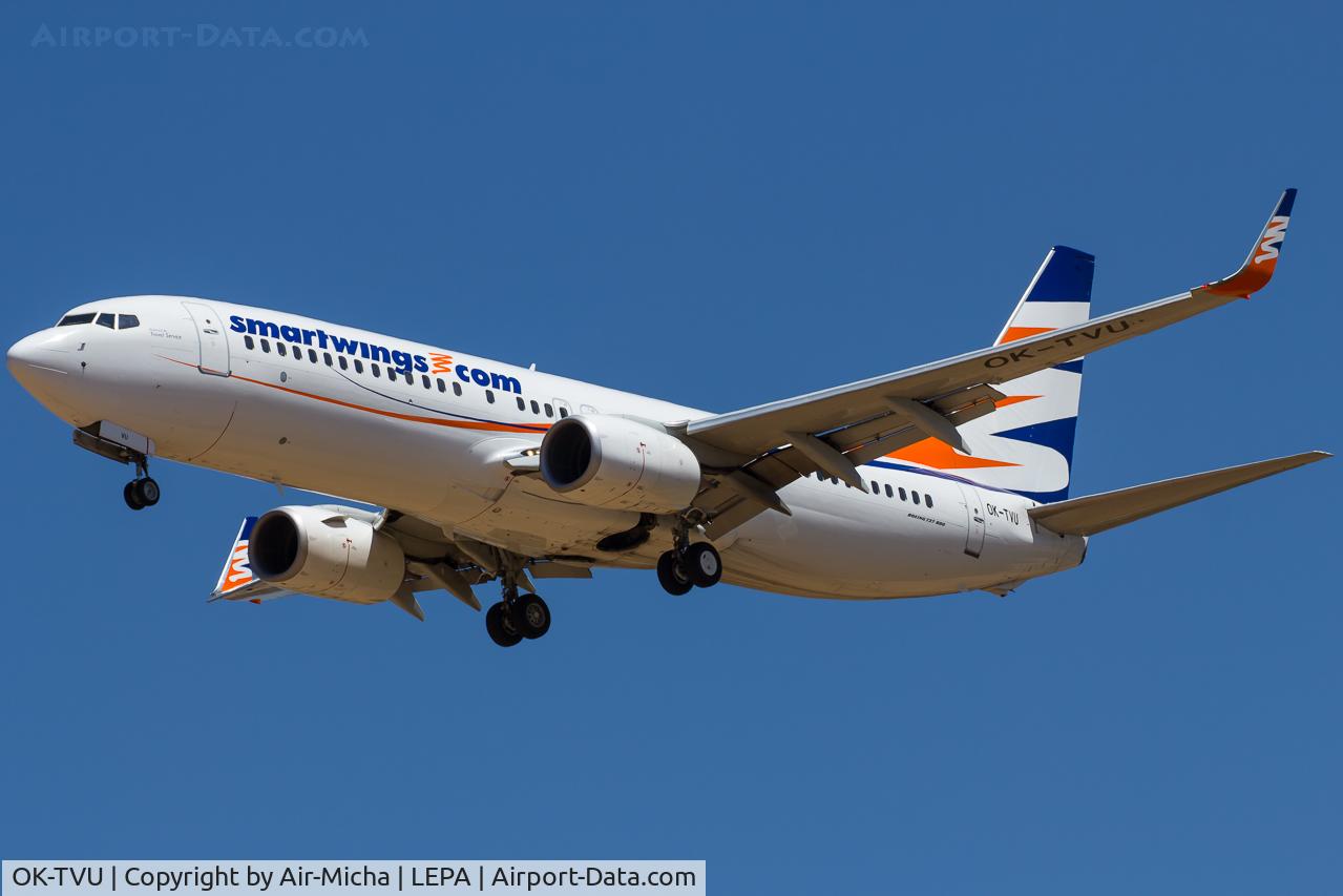 OK-TVU, 2012 Boeing 737-86N C/N 38025, SmartWings