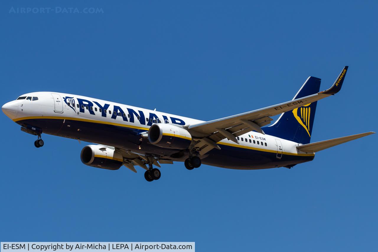 EI-ESM, 2011 Boeing 737-8AS C/N 34992, Ryanair