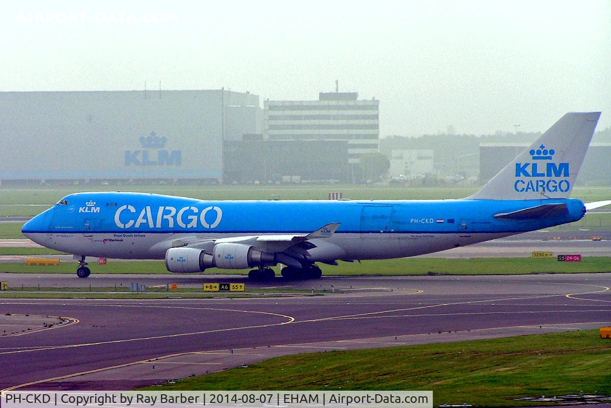PH-CKD, 2008 Boeing 747-428F/ER/SCD C/N 35233, Boeing 747-406ER [35233] (KLM Cargo) Amsterdam-Schiphol~PH 07/08/2014
