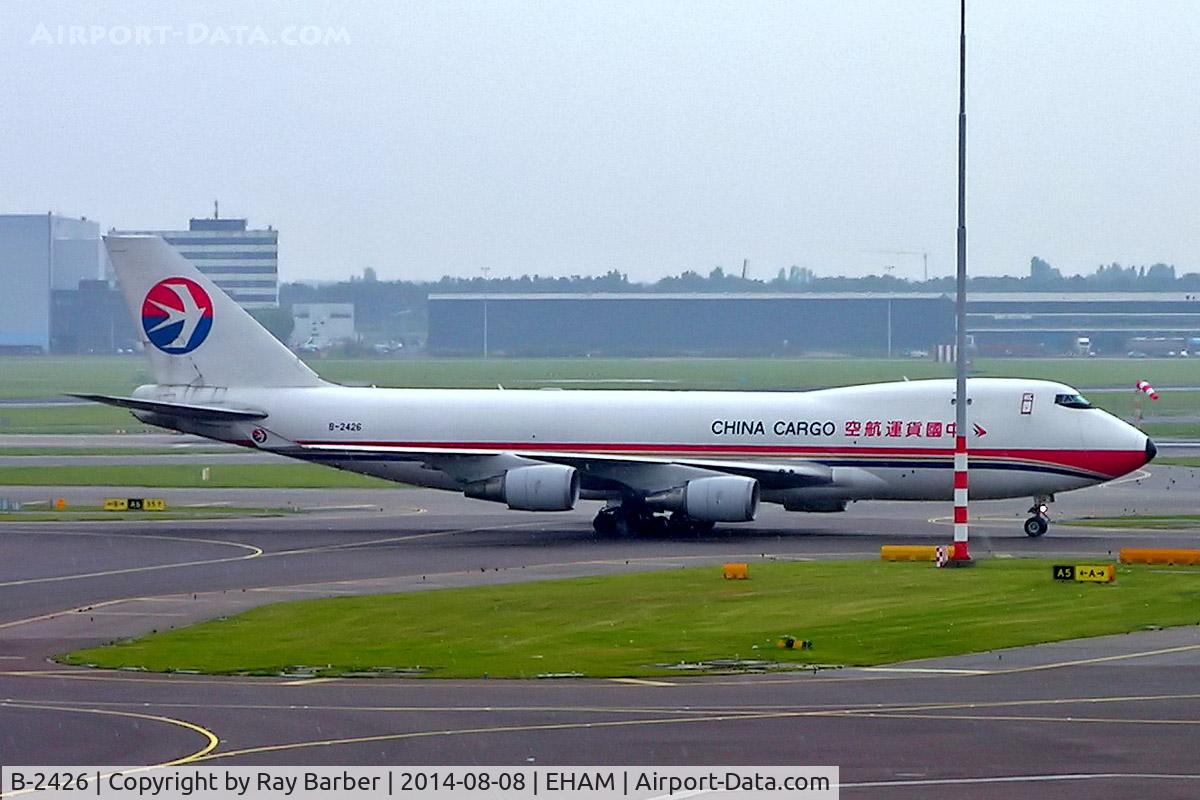 B-2426, 2007 Boeing 747-40BF/ER/SCD C/N 35208/1392, Boeing 747-40BERF [35208] (China Cargo Airlines) Amsterdam-Schiphol~PH 08/08/2014