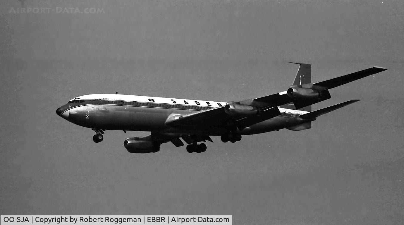 OO-SJA, 1959 Boeing 707-329 C/N 17623, SABENA 1964.