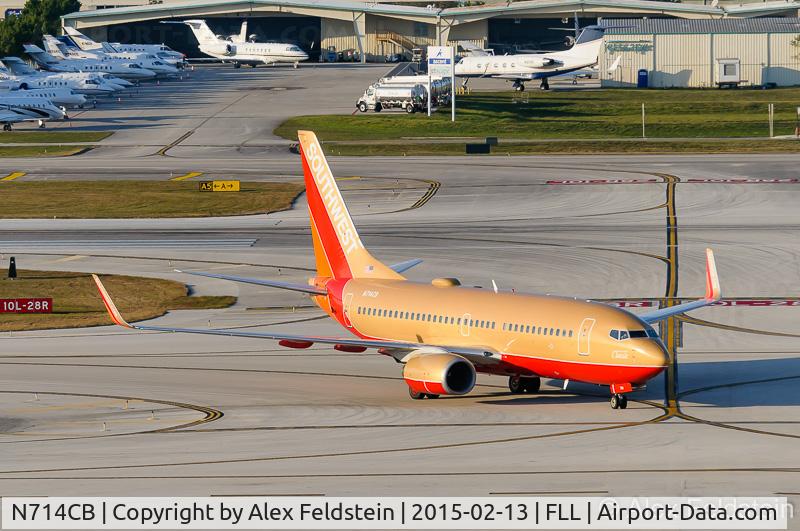 N714CB, 1998 Boeing 737-7H4 C/N 27848, Ft. Lauderdale