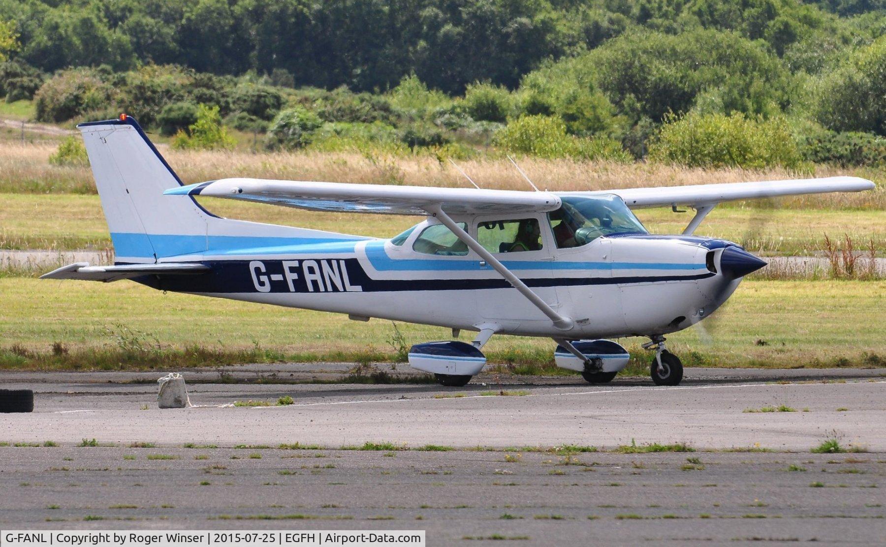 G-FANL, 1978 Cessna R172K Hawk XP C/N R172-2873, Visiting Cessna Hawk XP operated by FlyWales.