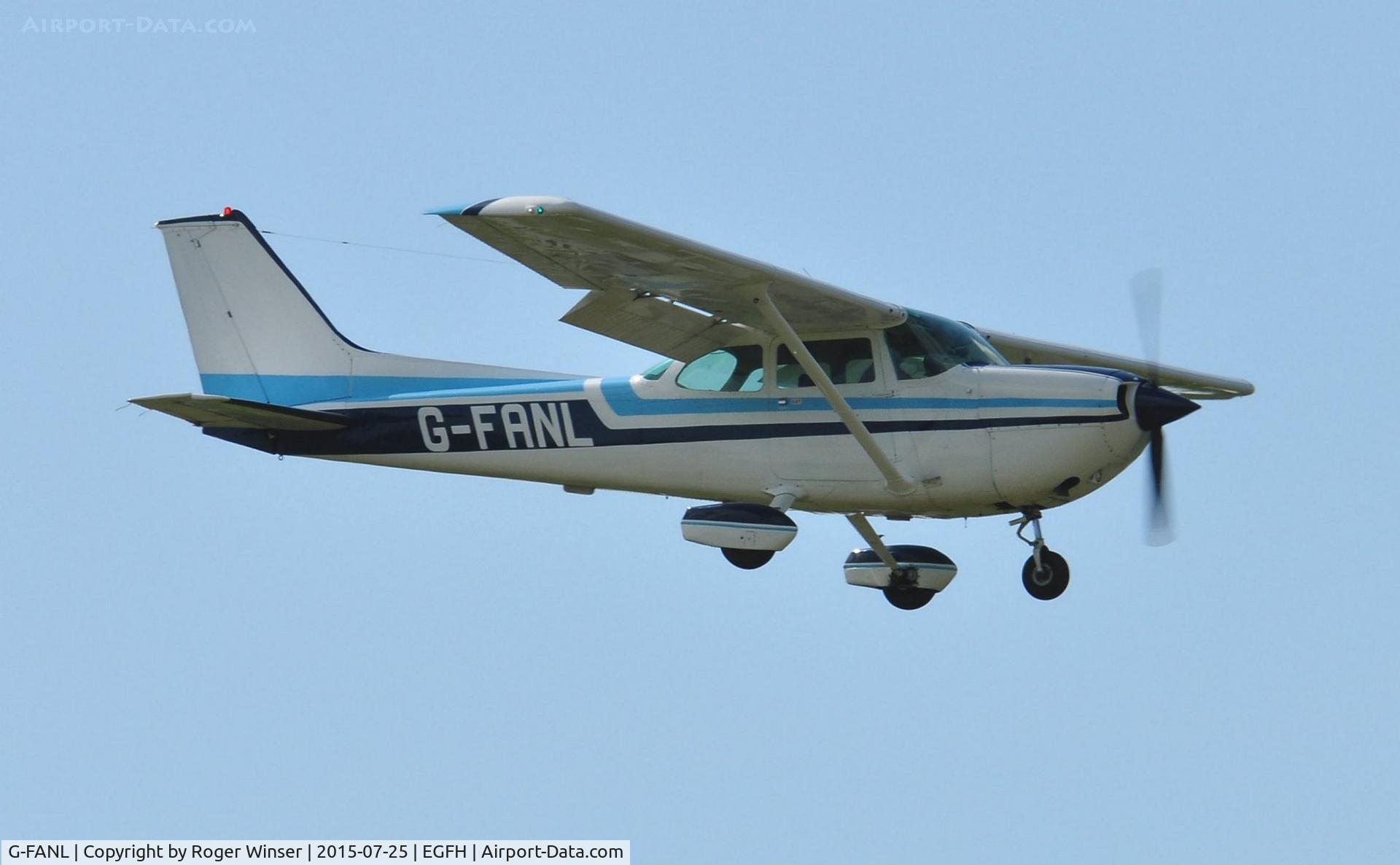 G-FANL, 1978 Cessna R172K Hawk XP C/N R172-2873, Visiting Cessna Hawk XP operated by FlyWales.