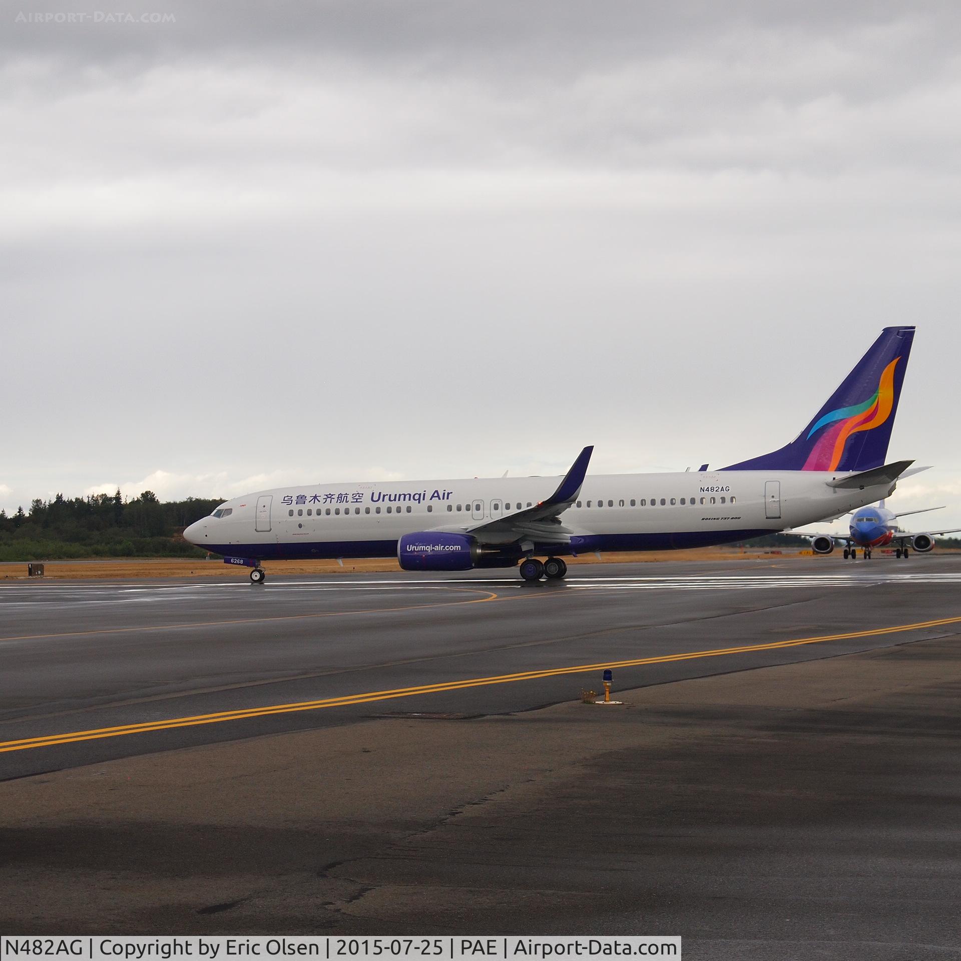 N482AG, 2014 Boeing 737-8LP C/N 48842, Boeing 737 at Paine Field