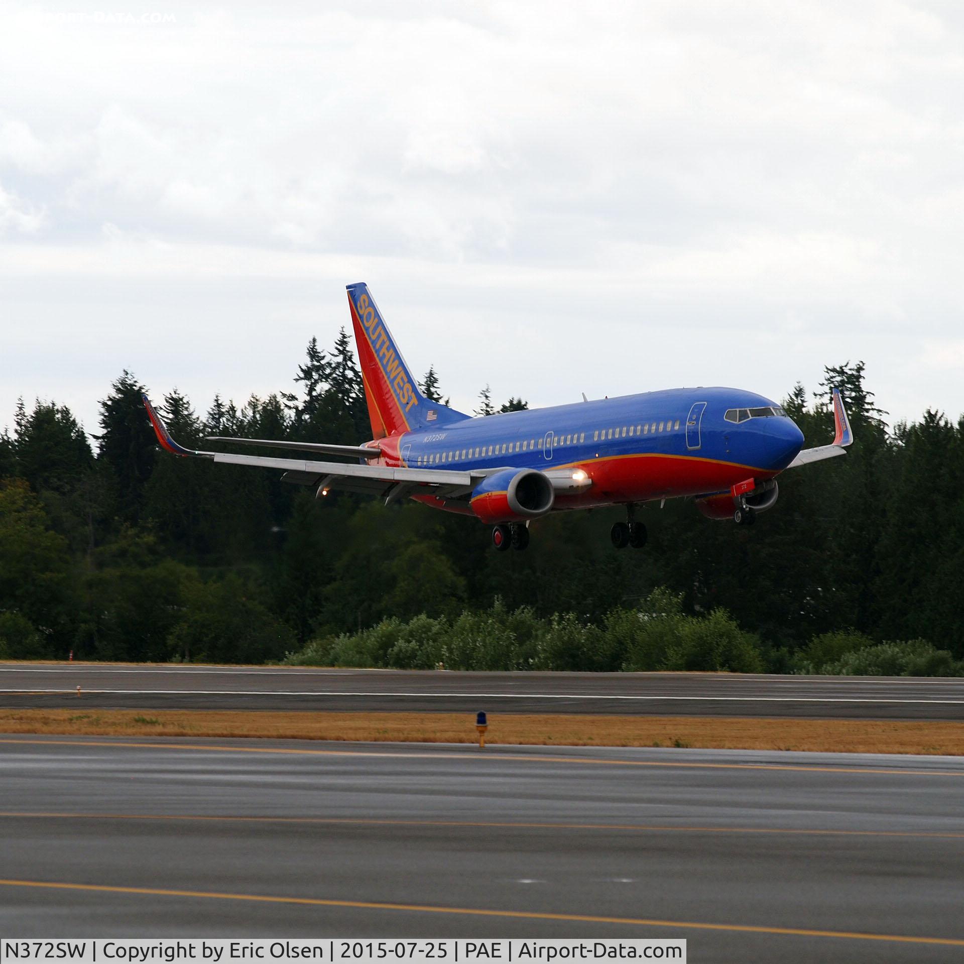 N372SW, 1993 Boeing 737-3H4 C/N 26599, 1993 Boeing 737-3H4