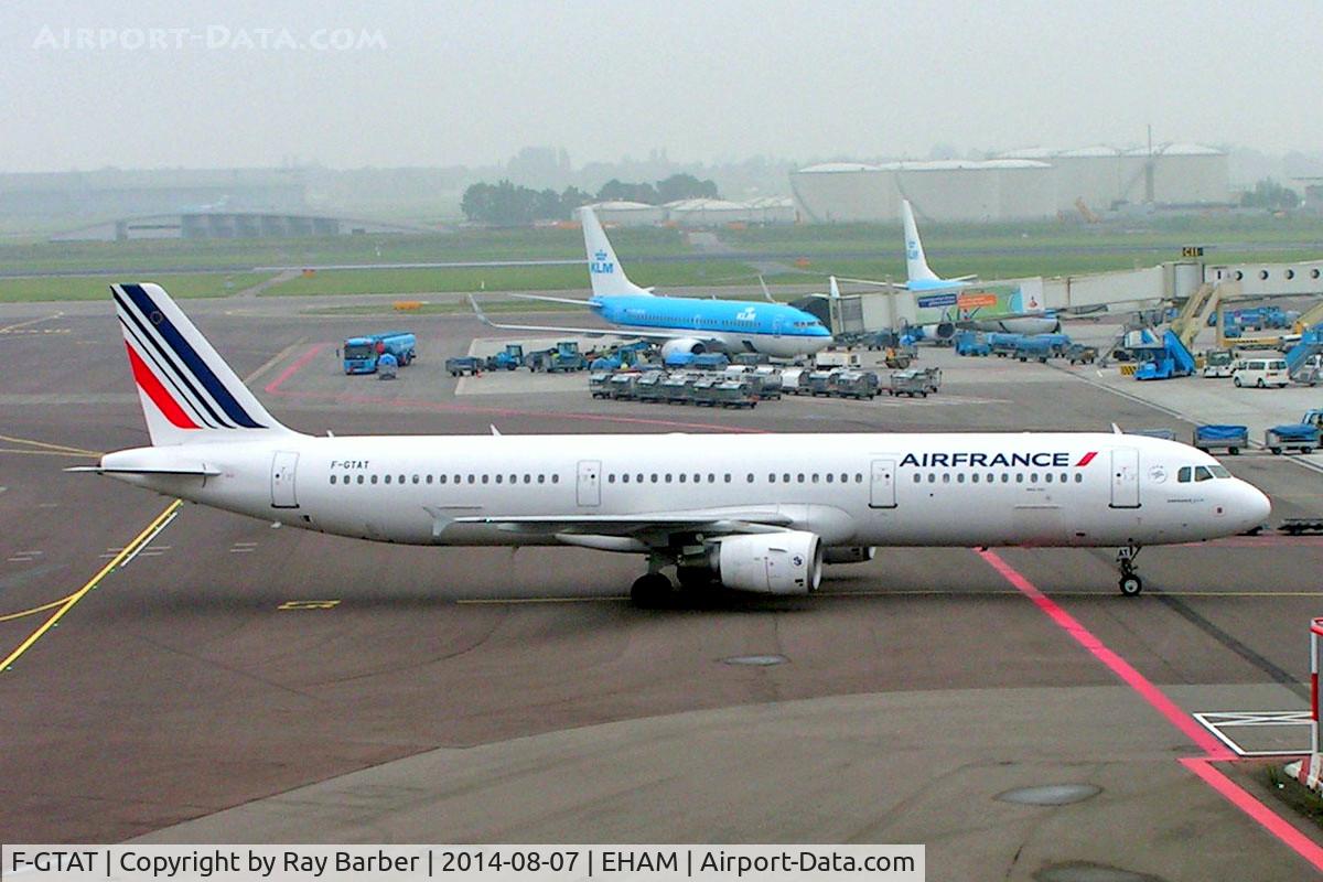 F-GTAT, 2008 Airbus A321-211 C/N 3441, Airbus A321-211 [3441] (Air France) Amsterdam-Schiphol~PH 07/08/2014
