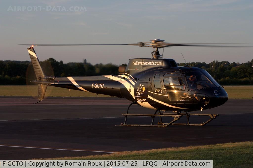 F-GCTO, Eurocopter AS-350BA Ecureuil Ecureuil C/N 1361, Parked