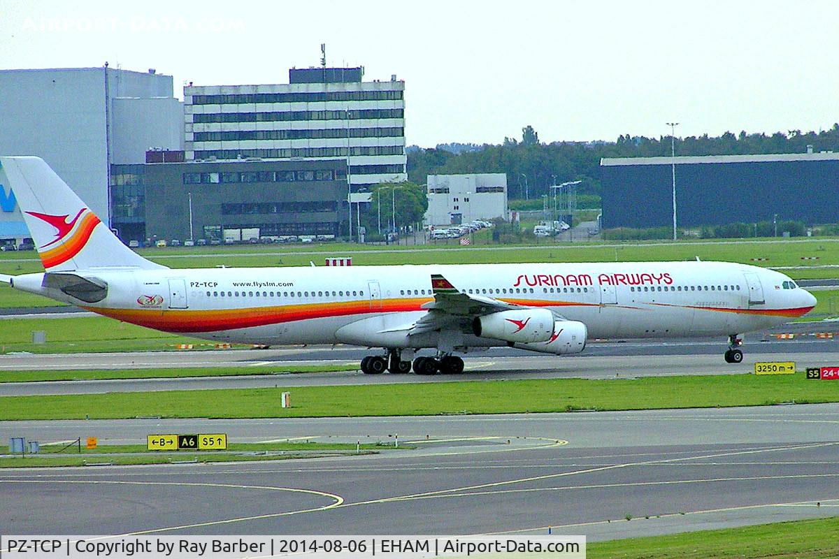 PZ-TCP, 1994 Airbus A340-312 C/N 049, Airbus A340-311 [049] (Surinam Airways) Amsterdam-Schiphol~PH 06/08/2014