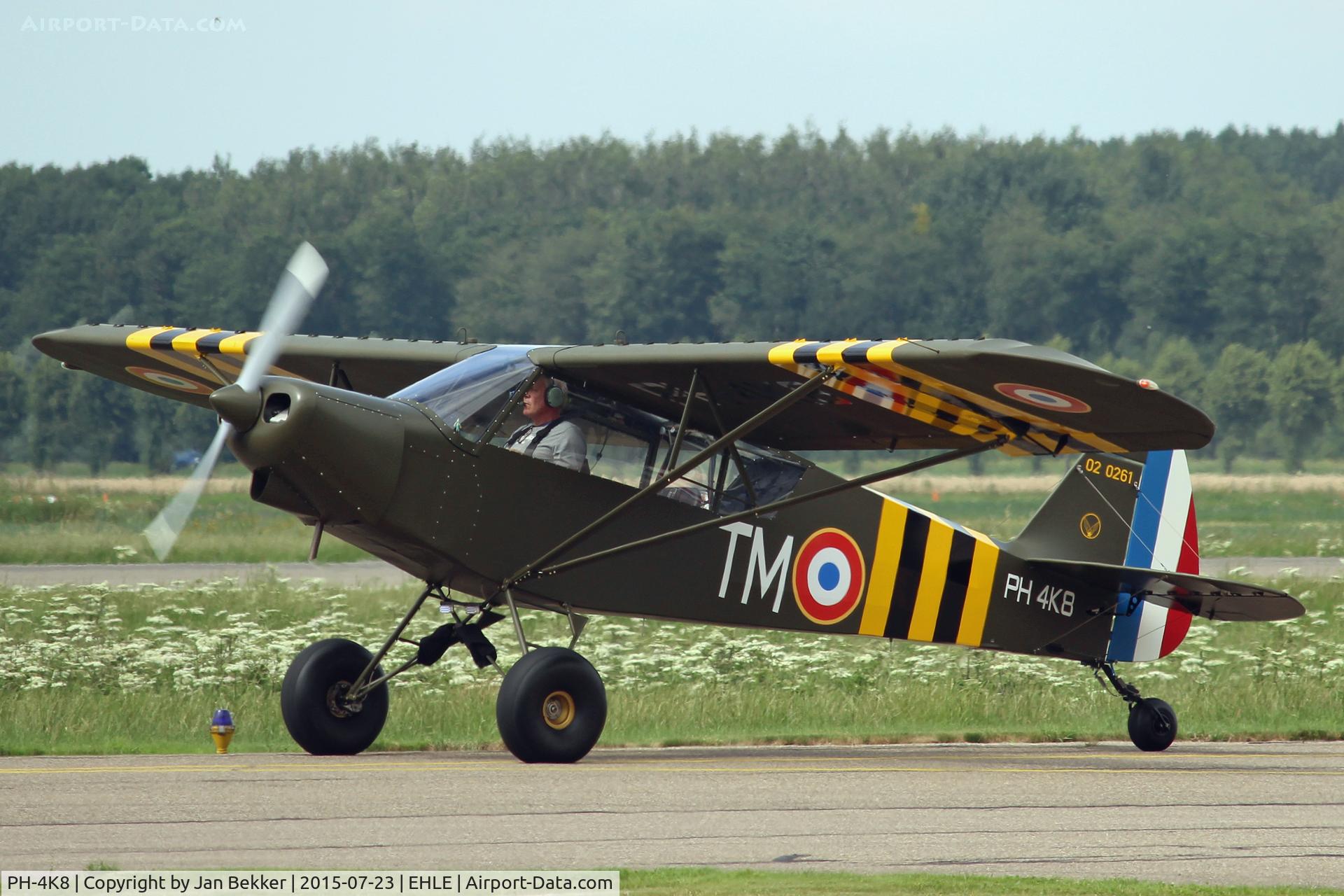PH-4K8, Zlin Savage Cub C/N 0261, Lelystad Airport