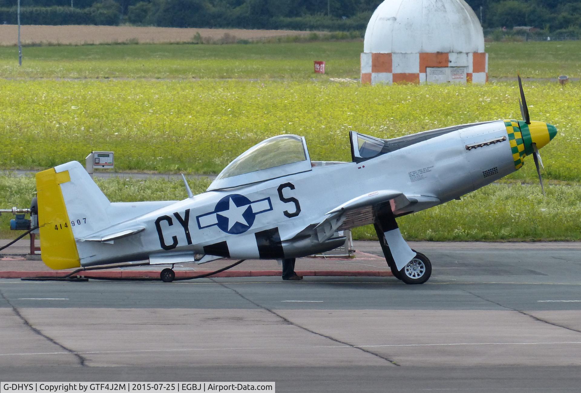 G-DHYS, 2014 Titan T-51 Mustang C/N LAA 355-15190, G-DHYS 