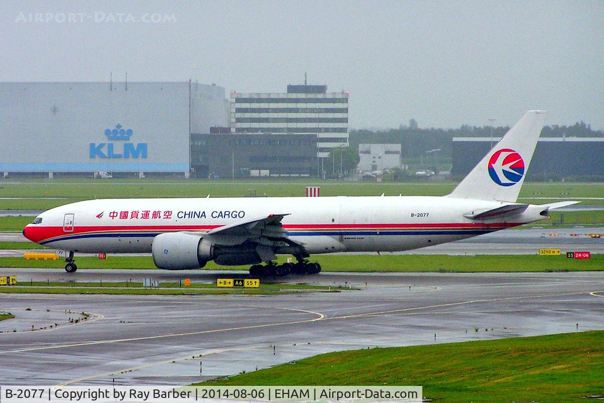 B-2077, 2010 Boeing 777-F6N C/N 37713, Boeing 777-F6N [37713] (China Airlines Cargo) Amsterdam-Schiphol~PH 06/08/2014