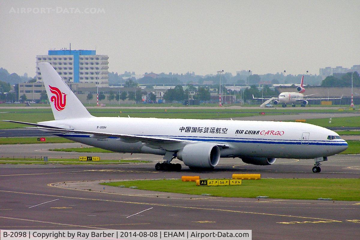 B-2098, 2014 Boeing 777-FFT C/N 44681, Boeing 777-FFT [44681] (Air China Cargo) Amsterdam-Schiphol~PH 08/08/2014