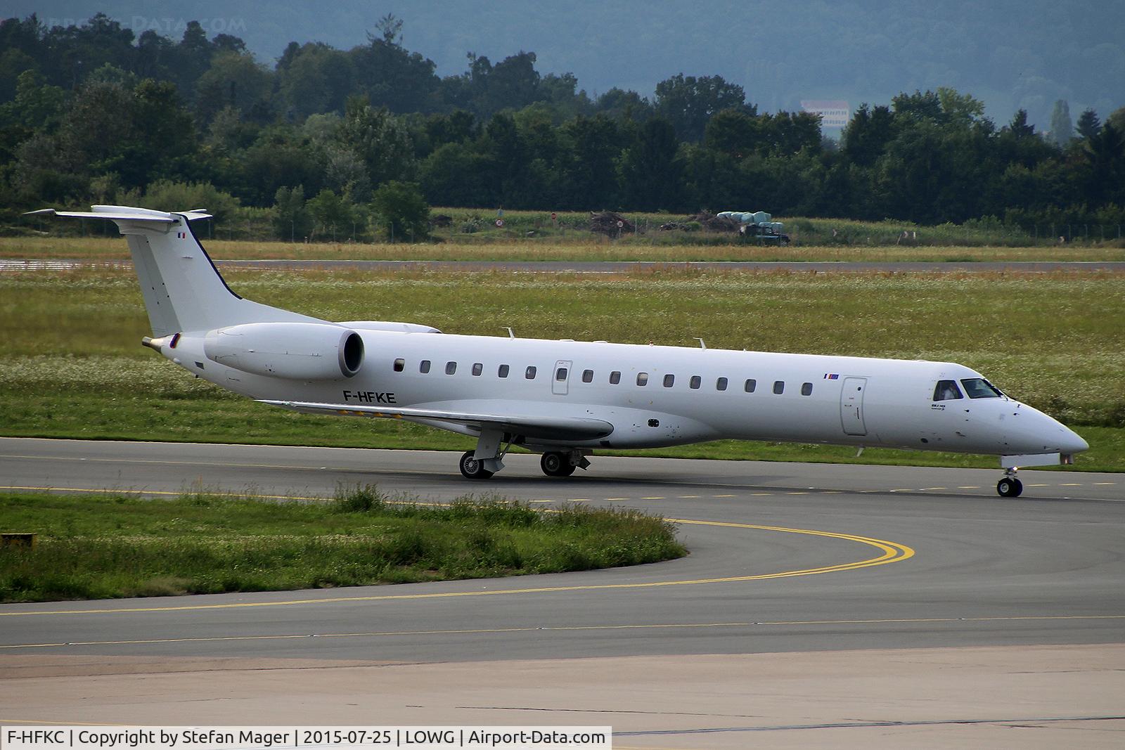 F-HFKC, 2000 Embraer ERJ-145LR (EMB-145LR) C/N 145282, Enhance Aero Group ERJ-145 @ GRZ
