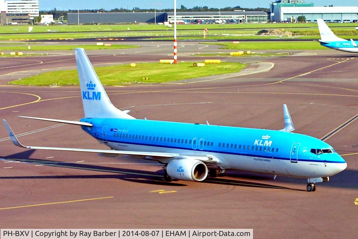 PH-BXV, 2007 Boeing 737-8K2 C/N 30370, Boeing 737-8K2 [30370] (KLM Royal Dutch Airlines) Amsterdam-Schiphol~PH 07/08/2014