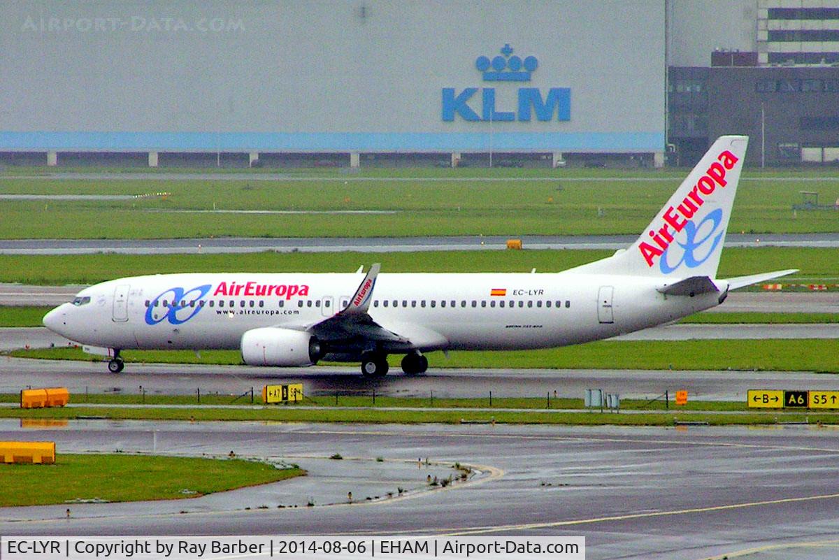 EC-LYR, 2013 Boeing 737-85P C/N 36595, Boeing 737-85P [36595] [Air Europa) Amsterdam-Schiphol~PH 06/08/2014