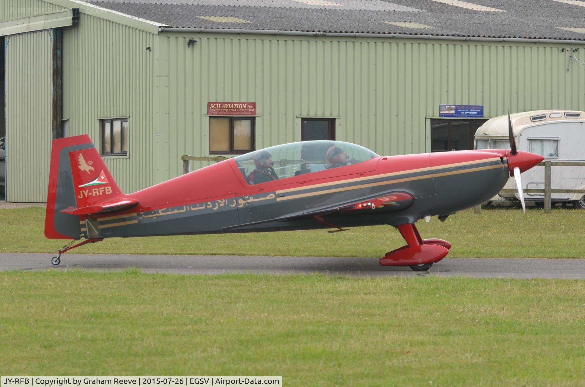 JY-RFB, Extra EA-300 C/N 1240, Royal Jordanian Falcons.