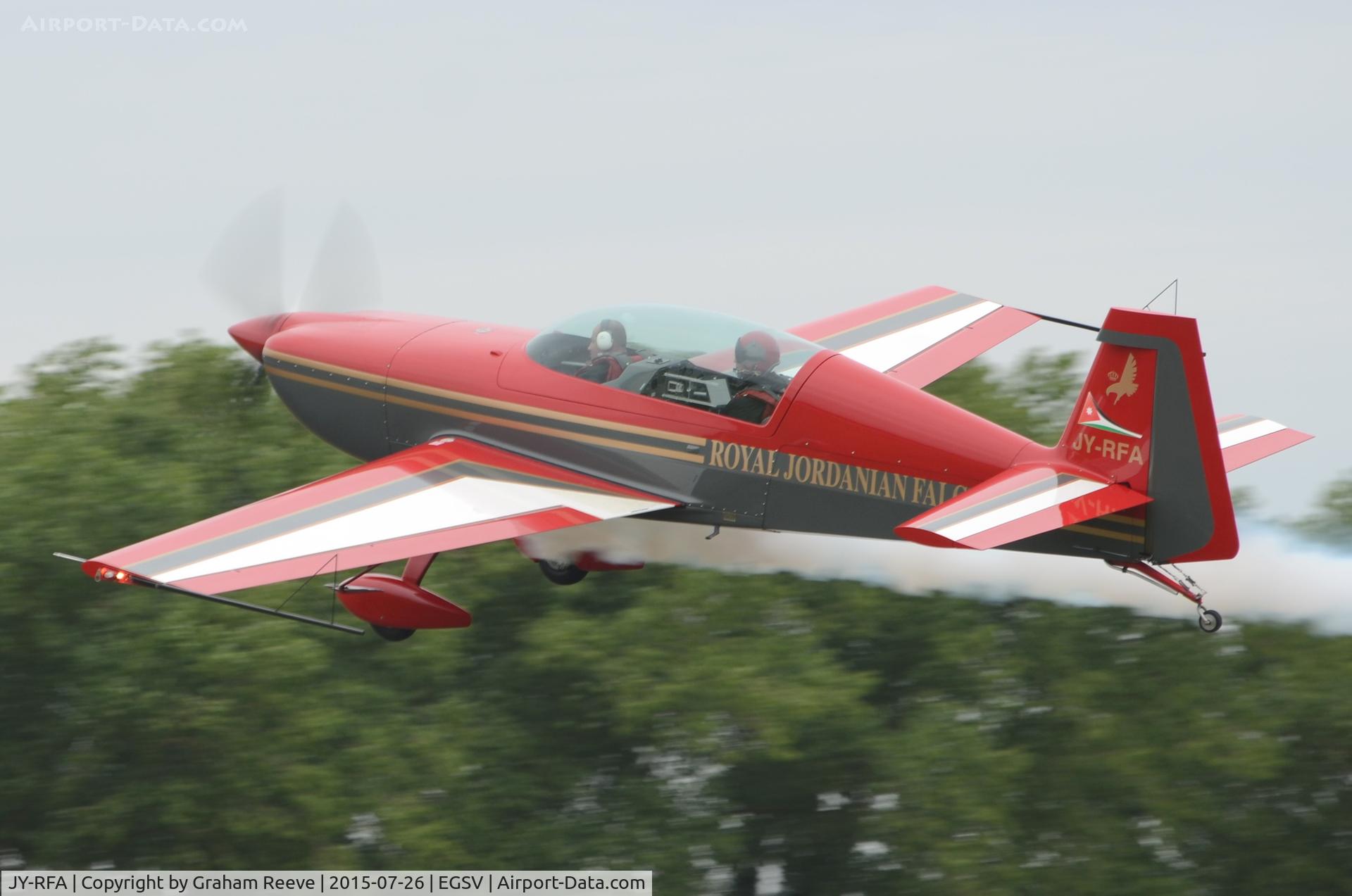 JY-RFA, Extra EA-300 C/N 1239, Royal Jordanian Falcons