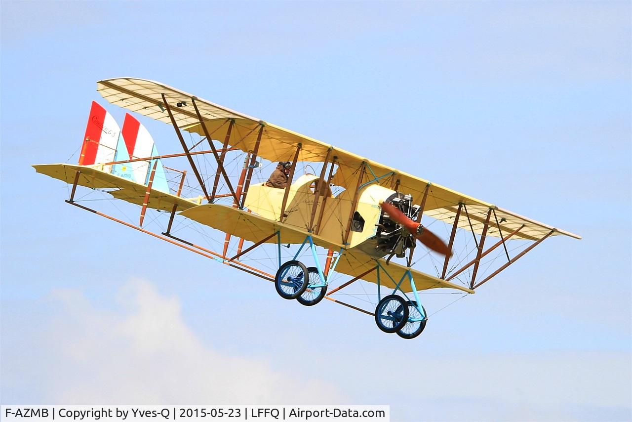 F-AZMB, Caudron G.3 C/N SA-33, Caudron G.3, On display, La Ferté-Alais airfield (LFFQ) Airshow 2015