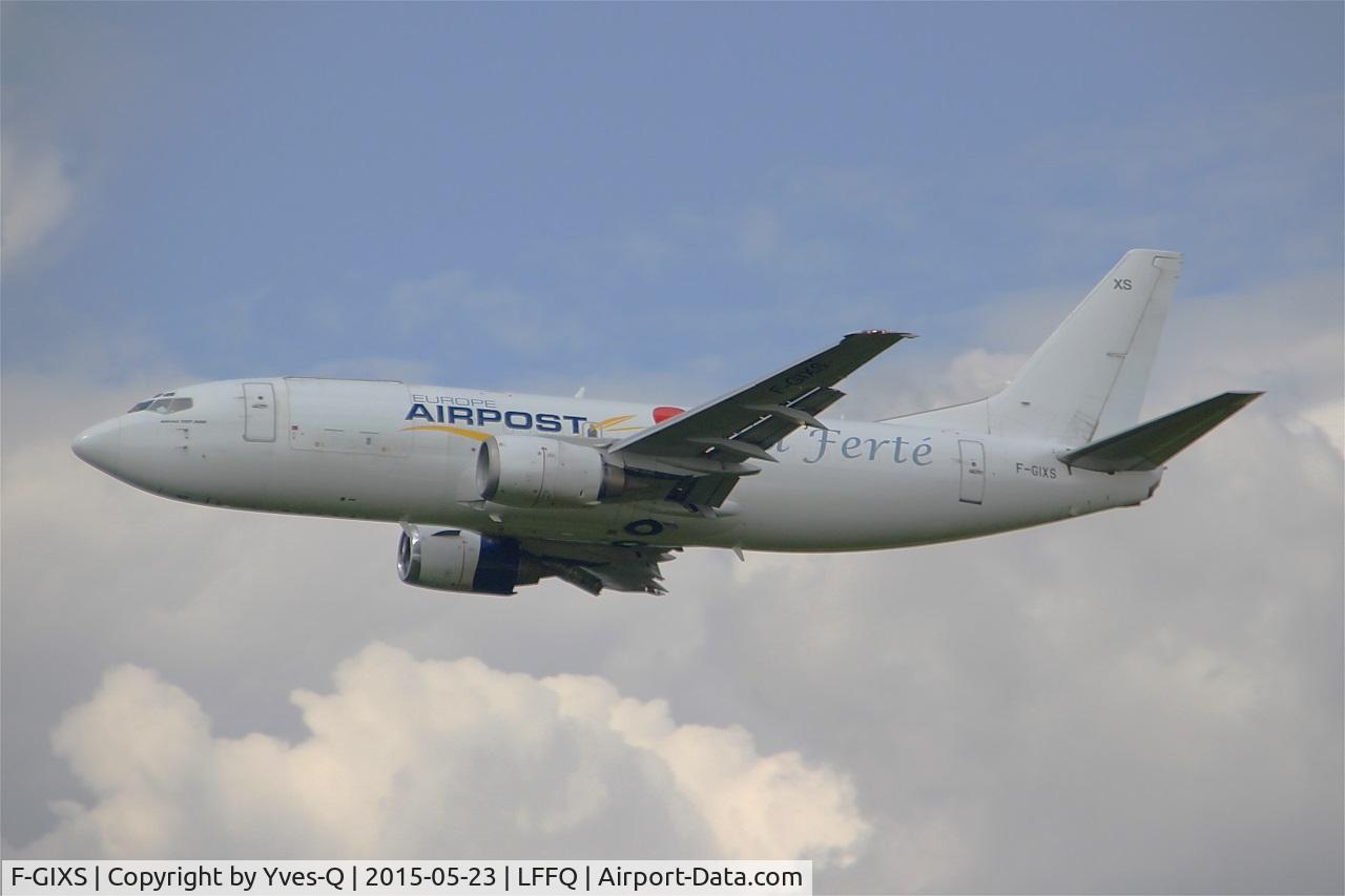 F-GIXS, 1994 Boeing 737-36QCF C/N 27347, Boeing 737-36QCF, On display, La Ferté-Alais Airfield (LFFQ) Air show 2015