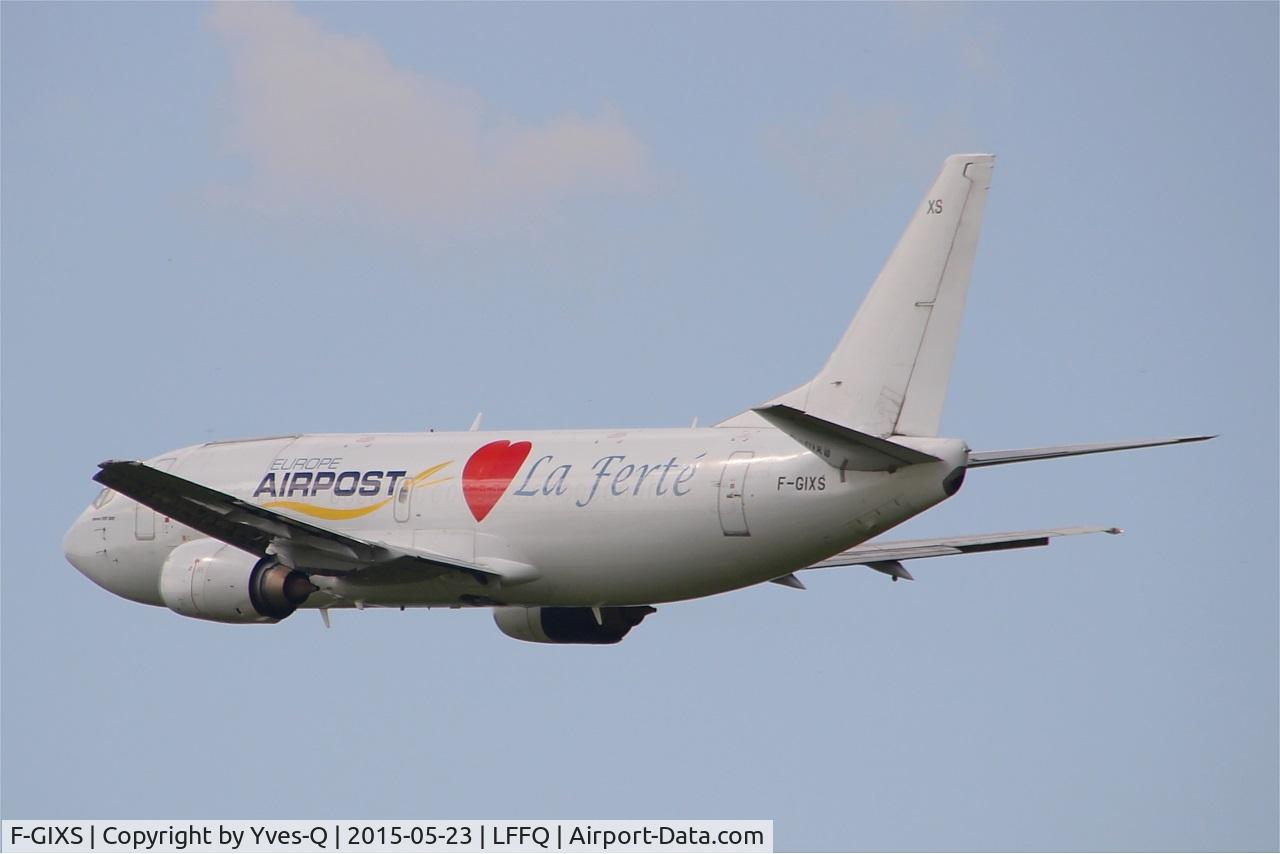 F-GIXS, 1994 Boeing 737-36QCF C/N 27347, Boeing 737-36QCF, On display, La Ferté-Alais Airfield (LFFQ) Air show 2015