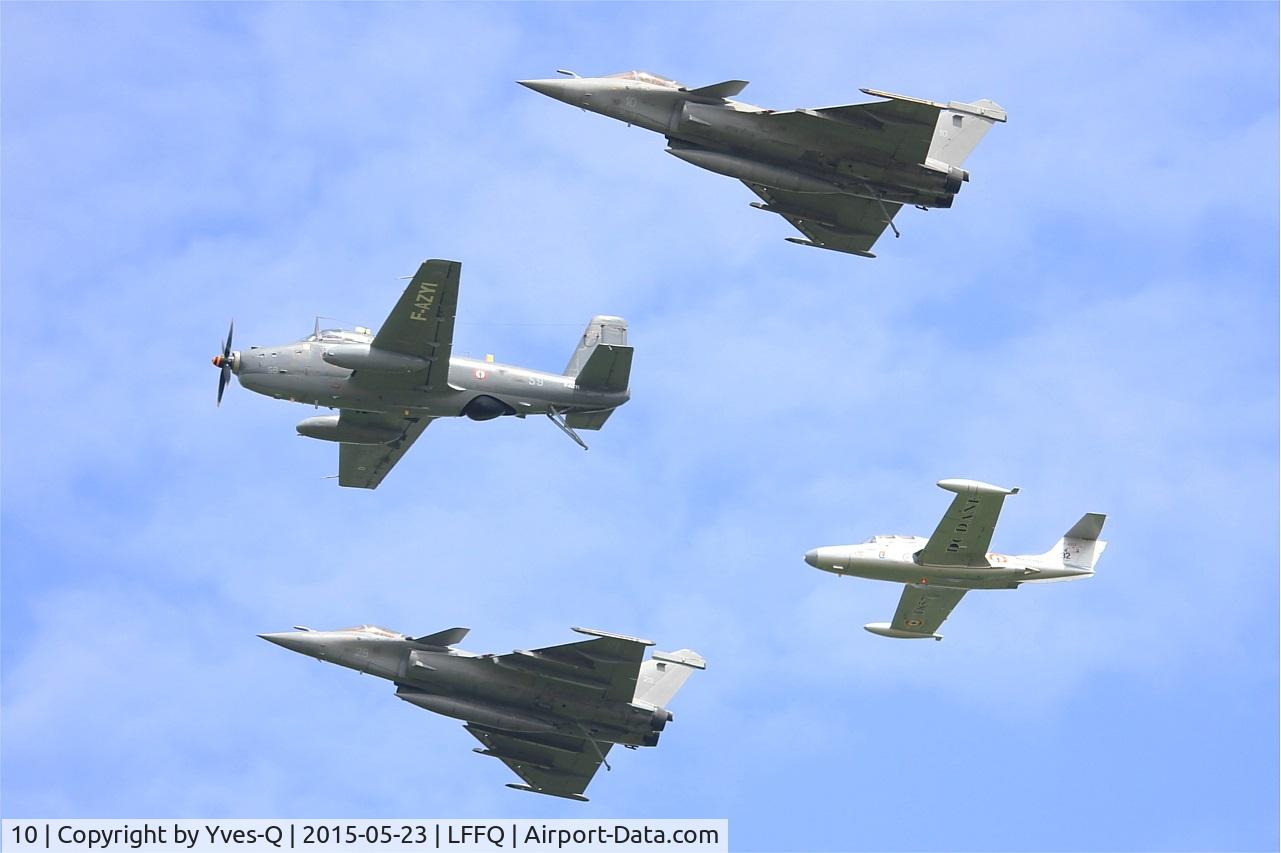 10, 2002 Dassault Rafale M C/N 10, Dassault Rafale M, On display, La Ferté-Alais airfield (LFFQ) Airshow 2015