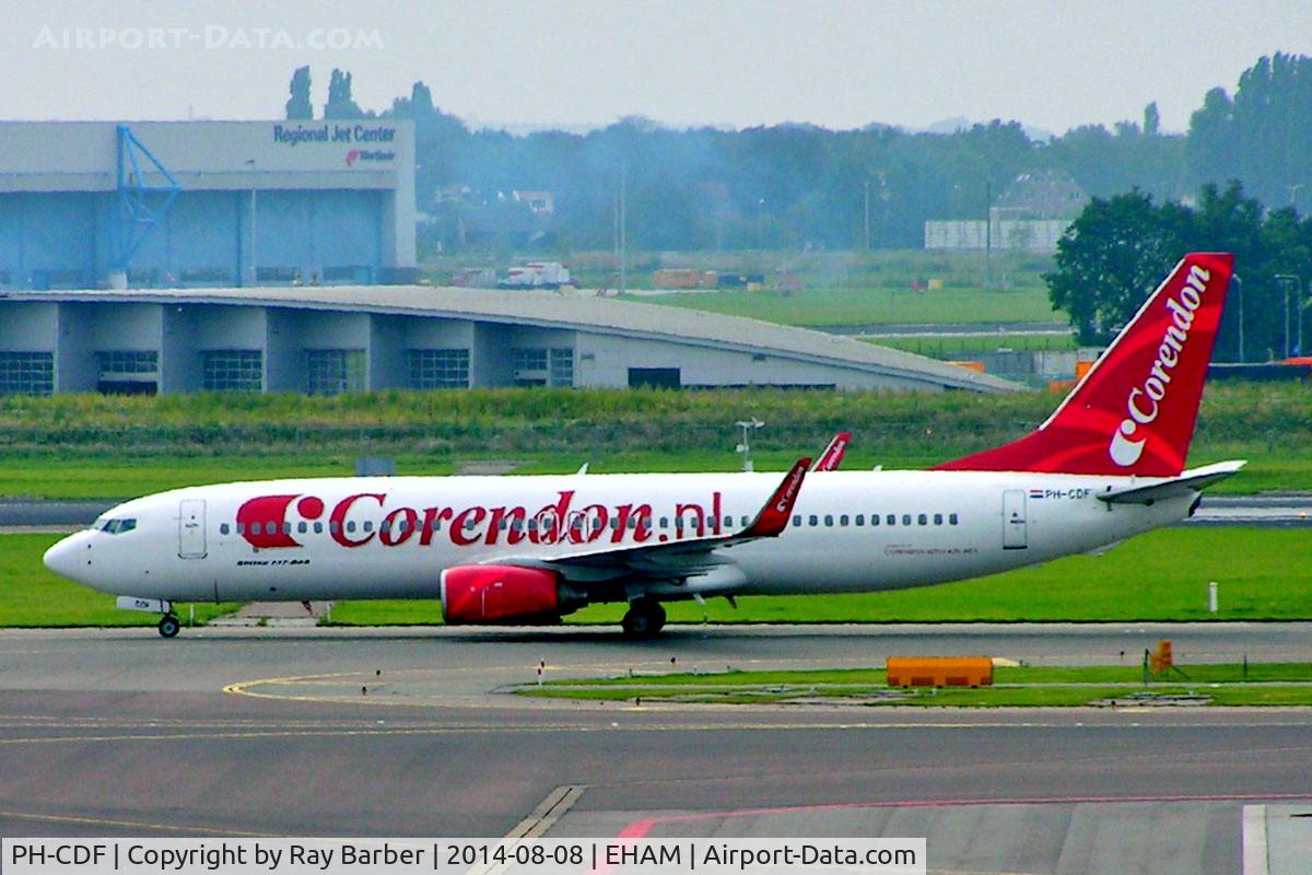 PH-CDF, 1999 Boeing 737-804 C/N 28227, Boeing 737-804 [28227] (Corendon Dutch Airlines) Amsterdam-Schiphol~PH 08/08/2014