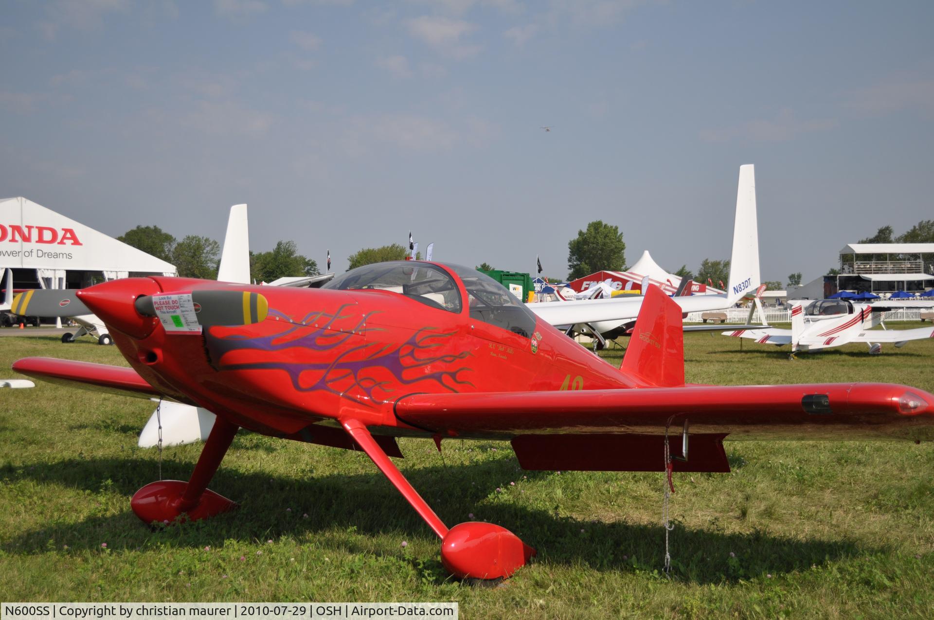 N600SS, Vans RV-6 C/N 24853, rv