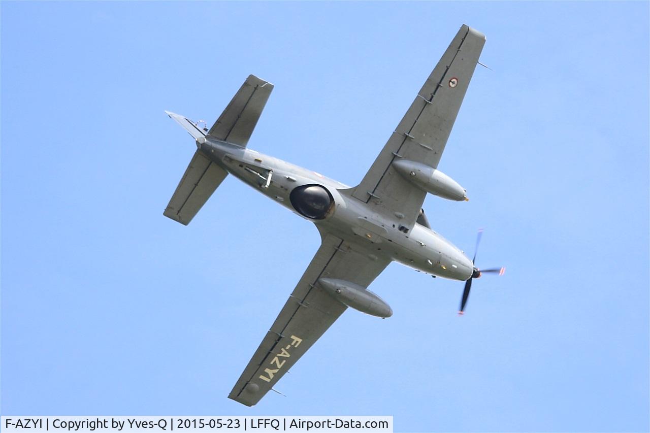 F-AZYI, 1959 Breguet Br.1050 Alize C/N 59, Breguet Br.1050 Alize, On display, La Ferté-Alais airfield (LFFQ) Airshow 2015