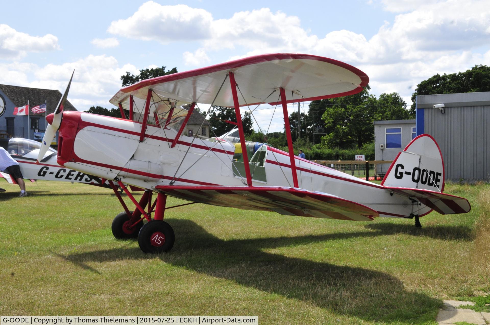 G-OODE, 1947 Stampe-Vertongen SV-4C C/N 500, Parked