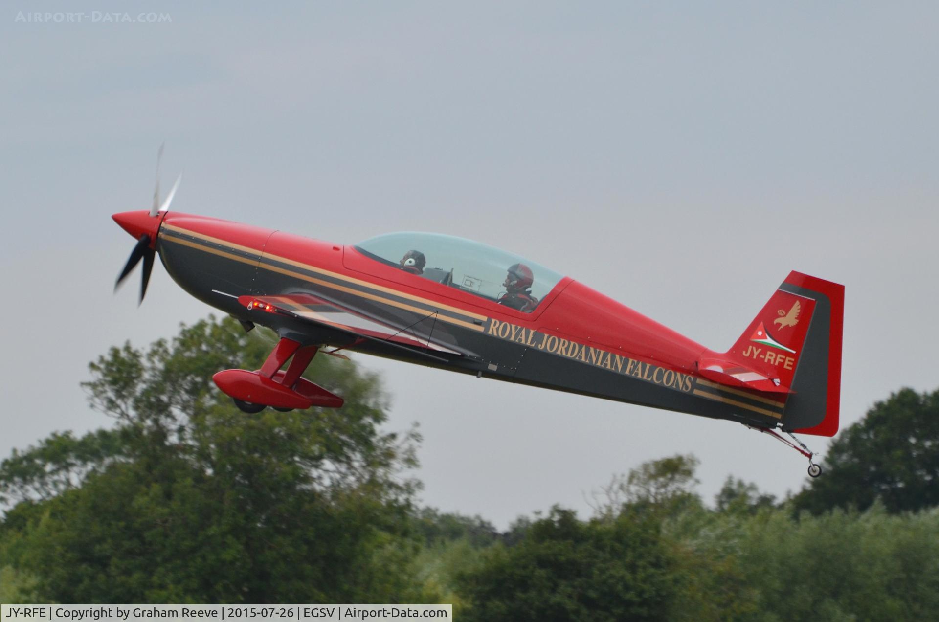 JY-RFE, Extra EA-300LP C/N 1243, Royal Jordanian Falcons.